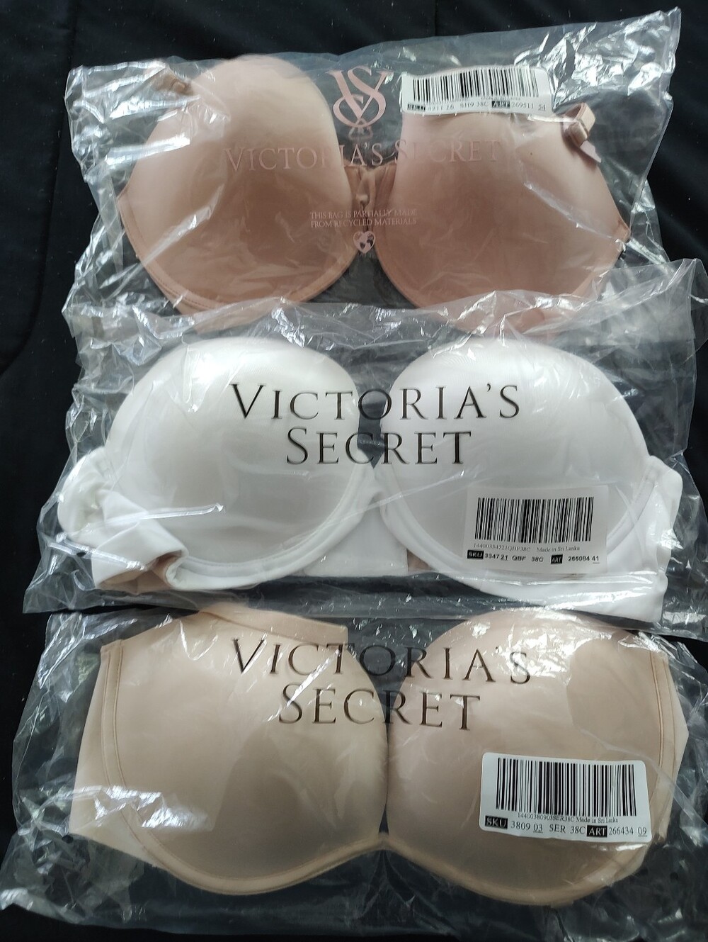 New - Victoria's Secret Push-Up Bras